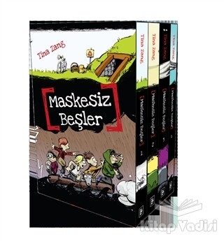 Maskesiz Beşler Serisi - 4 Kitap - Parodi Yayınları