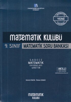 Matematik Kulübü 9. Sınıf Matematik Soru Bankası (Yeni) - Matematik Kulübü