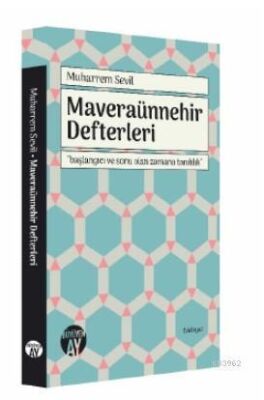 Maveraünnehir Defterleri - 1