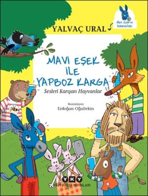 Mavi Eşek ile Yapboz Karga Sesleri Karışan Hayvanlar - 1