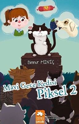 Mavi Gece Kedisi - Piksel 2 - 1