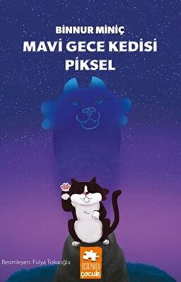 Mavi Gece Kedisi Piksel - 1