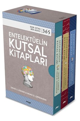 Maya Entelektüelin Kutsal Kitapları Seti - 3 Kitap Kutulu - Maya Kitap