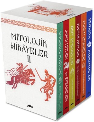 Maya Mitolojik Hikâyeler Seti 2 – Özel Kutulu 6 Kitap Takım - Maya Kitap