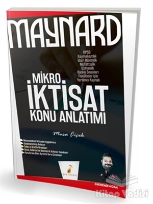 Maynard Mikro İktisat Konu Anlatımı 2019 - Pelikan Yayıncılık