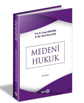 Medeni Hukuk - Beta Basım Yayım