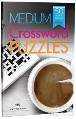 Medium Crossword Puzzles - İngilizce Kare Bulmacalar (Orta Seviye) - MK Publications