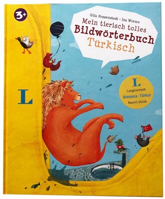 Mein Tierisch Tolles Bildwörterbuch Türkisch (Almanca-Türkçe Resimli Sözlük) - Altın Kitaplar Yayınevi