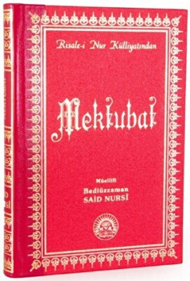 Mektubat (Büyük Boy - Sırtı Deri) - Envar Neşriyat