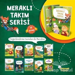 Meraklı Takım Serisi (10 Kitap Takım) - Selimer Yayınları
