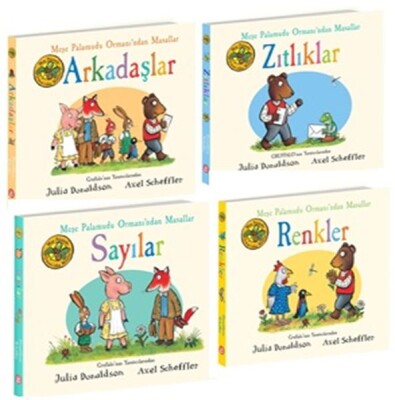 Meşe Palamudu Ormanından Masallar İlk Kitaplarım Seti (4 Kitap Takım) - Beta Kids