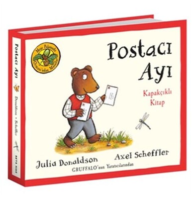 Meşe Palamudu Ormanından Masallar Postacı Ayı Kapakçıklı Kitap - Beta Kids