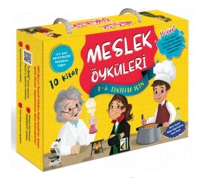 Meslek Öyküleri (10 Kitap Takım) - Damla Yayınevi