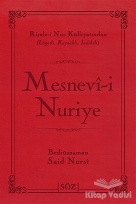 Mesnevi-i Nuriye (Çanta Boy) - Söz Basım Yayın