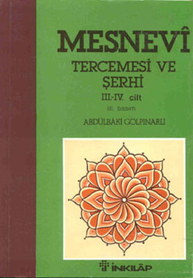 Mesnevi Tercümesi 3-4 - İnkılap Kitabevi