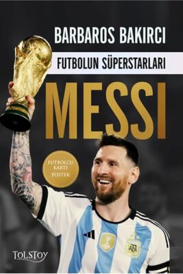 Messi - Futbolun Süperstarları - Futbolcu Kartı Poster - 1
