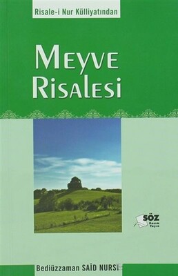 Meyve Risalesi - Söz Basım Yayın