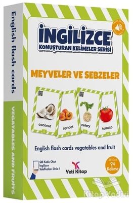 Meyveler ve Sebzeler - İngilizce Konuşturan Kelimeler Serisi - 1