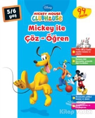 Mickey Mouse Clubhouse - Mickey ile Çöz - Öğren (5-6 Yaş) - Doğan Egmont