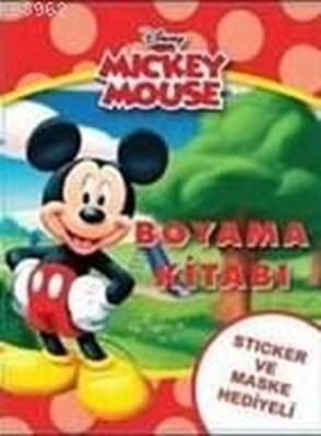 Mickey Roadster Çıkartmalı Boyama Kitabı - Kampanyalı - Doğan Kitap
