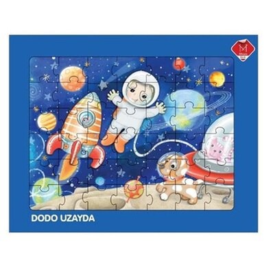 Mikado Dodo Uzayda Puzzle - Mikado Yayınları