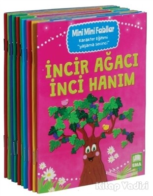 Mini Mini Fabllar Seti (10 Kitap Takım) - Ema Çocuk