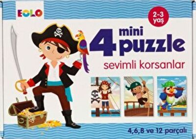 Mini Puzzle-Sevimli Korsanlar - 1