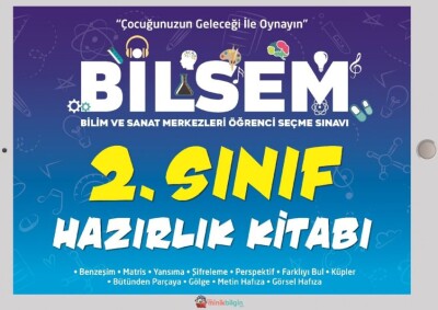 Minik Bilgin Bilsem 2. Sınıf Hazırlık Kitabı - Minik Bilgin