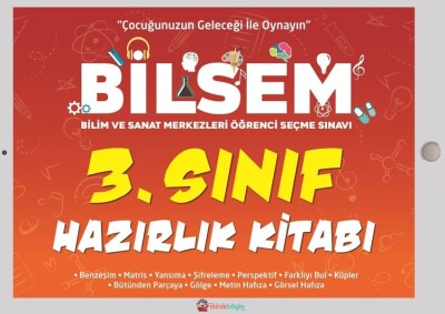 Minik Bilgin Bilsem 3. Sınıf Hazırlık Kitabı - Minik Bilgin