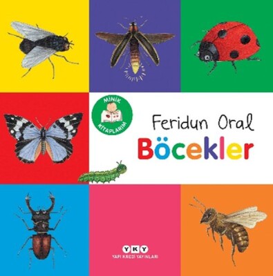 Minik Kitaplarım – Böcekler - Yapı Kredi Yayınları