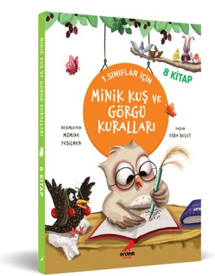 Minik Kuş ve Görgü Kuralları (8 Kitap Takım) - Erdem Yayınları