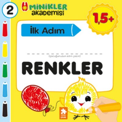 Minikler Akademisi 2 - Renkler - Eksik Parça Yayınları