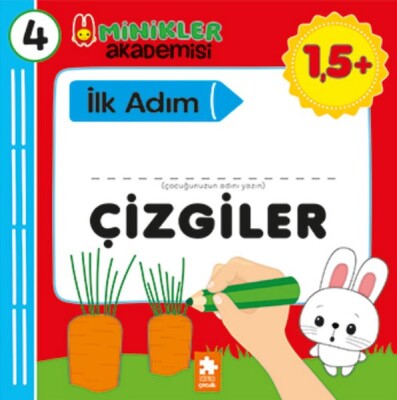 Minikler Akademisi 4 - Çizgiler - Eksik Parça Yayınları