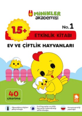 Minikler Akademisi – Ev ve Çiftlik Hayvanları - Eksik Parça Yayınları