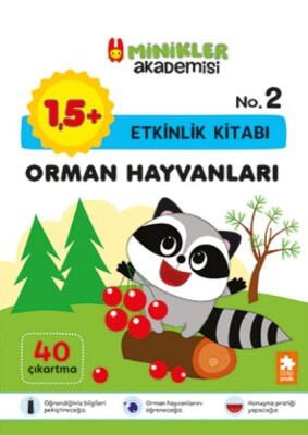 Minikler Akademisi – Orman Hayvanları - Eksik Parça Yayınları