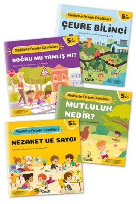 Miniklerle Felsefe Etkinlikleri Serisi (4 Kitap) - Floki Çocuk