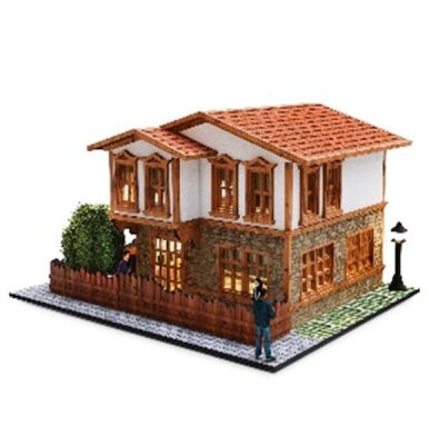 Minyatür Osmanlı Evi - Karton - 1