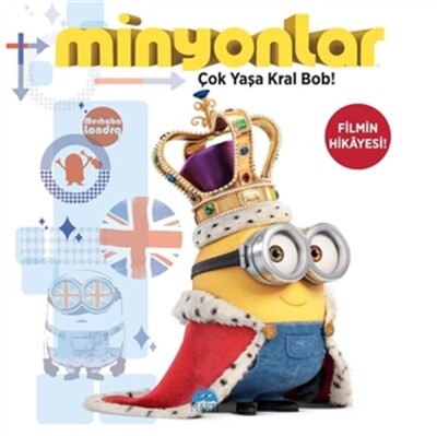 Minyonlar - Çok Yaşa Kral Bob! - Martı Yayınları