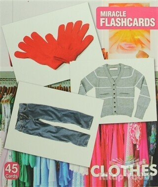 Miracle Flashcards - Clothes-Box 45 Cards - MK Publications