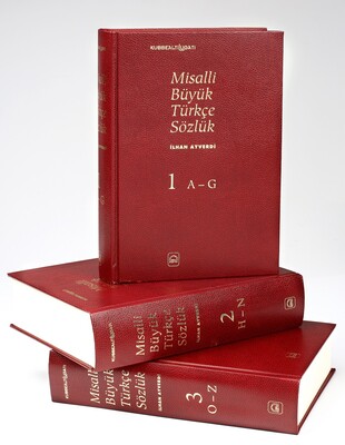 Misalli Büyük Türkçe Sözlük - 3 Cilt Takım - Kubbealtı Neşriyatı Yayıncılık