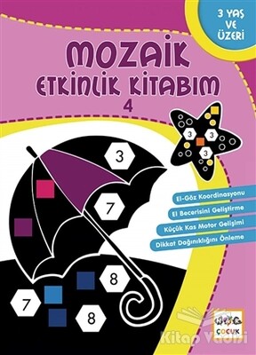 Mozaik Etkinlik Kitabım - 4 - Nar Yayınları