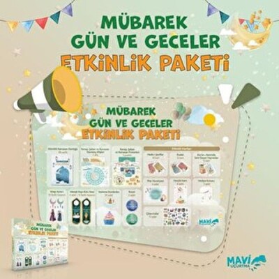 Mübarek Gün ve Geceler Etkinlik Paketi - Mavi Uçurtma