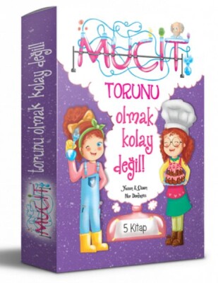 Mucit Torunu Olmak Kolay Değil (5 Kitap) - Damla Yayınevi