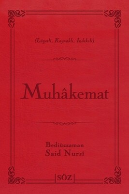 Muhakemat (Büyük Boy - İki Renkli) - Söz Basım Yayın