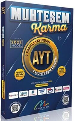 Muhteşem 2022 Model AYT 7 li Muhteşem Karma Deneme Seti - 1