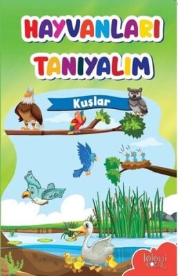 Muhteşem Çizimler ve Kolay Anlatım ile Hayvanları Tanıyalım Kuşlar - Baloncuk Kitap