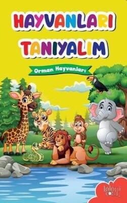 Muhteşem Çizimler ve Kolay Anlatım ile Hayvanları Tanıyalım Orman Hayvanları - Baloncuk Kitap