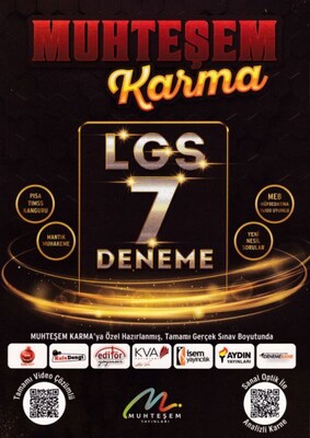 Muhteşem Karma LGS 7 li Deneme Seti - Muhteşem Yayınları