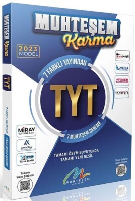 Muhteşem Yayınları 2023 TYT 7 li Karma Deneme Seti - Muhteşem Yayınları