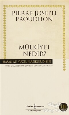 Mülkiyet Nedir? - İş Bankası Kültür Yayınları